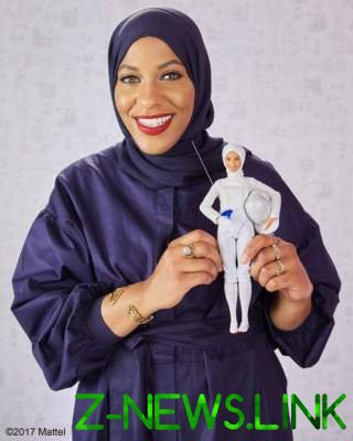 Куклу Барби в хиджабе посвятили американской спортсменке