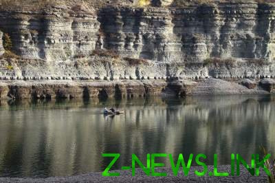 Живописные каньоны Подолья с высоты птичьего полета. Фото