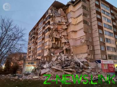 В России из-за взрыва обвалилась часть жилой многоэтажки 