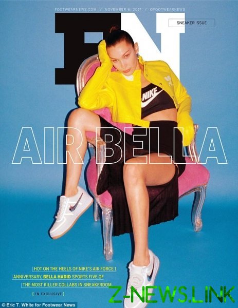Купальник, треники, кроп-топ: Белла Хадид показала свои бесконечные ноги во всех ракурсах в новой рекламе Nike 