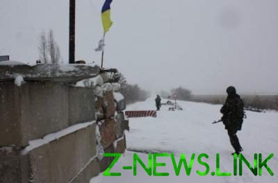 На Луганщине подорвался украинский военный. Видео