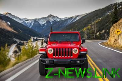 Презентован новый внедорожник Jeep Wrangler 