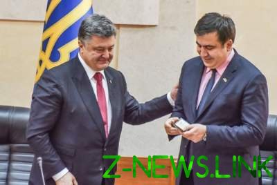 Саакашвили рассказал сколько пьет Порошенко