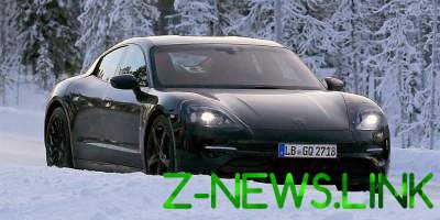 Porsche приступила к зимними тестам своего первого электрокара