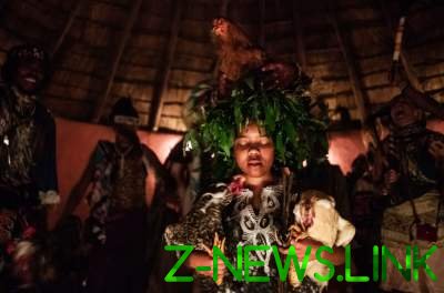 Необычные традиции целителей из Южной Африки. Фото