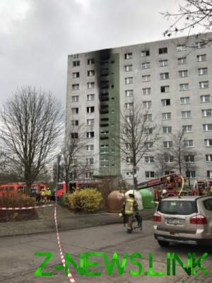 В Берлине горела многоэтажка: много пострадавших