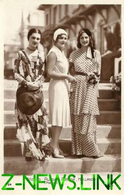 Этих девушек в 30-е годы считали настоящими красавицами. Фото