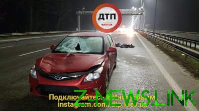В Киеве Hyundai насмерть сбил пешехода-нарушителя 