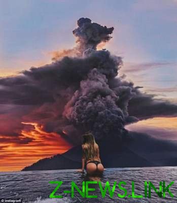 Зрелищные кадры проснувшегося вулкана Агунг. Фото 