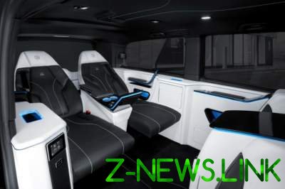 Представлен роскошный микроавтобус Brabus Business Lounge