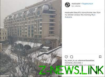 Зимняя сказка: в соцсетях активно делятся снимками заснеженного Киева