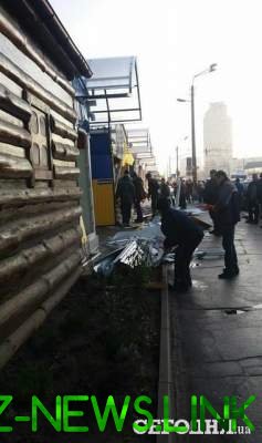 В одном из киевских районов снесли десятки МАФов