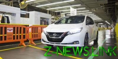 Nissan начала серийное производство Leaf нового поколения