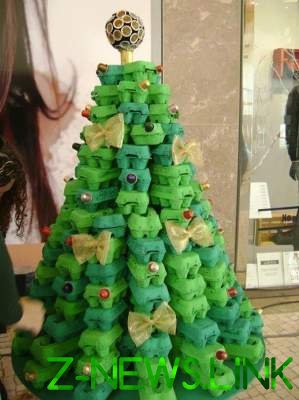 Необычные идеи оформления новогодней елки. Фото