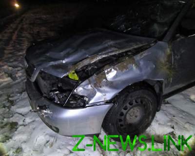 На Прикарпатье перевернулась Audi: один погибший, трое раненых