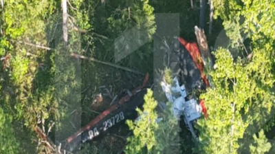 В России вертолет совершил жесткую посадку в болото, есть жертвы