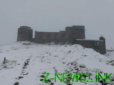 Летний снег: в Карпатах - аномальное похолодание