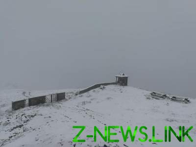 Летний снег: в Карпатах - аномальное похолодание