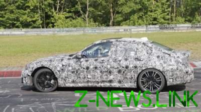 На тестах видели прототип обновленного BMW M3 