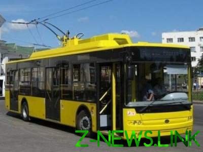 В Киеве популярный троллейбус изменит маршрут движения