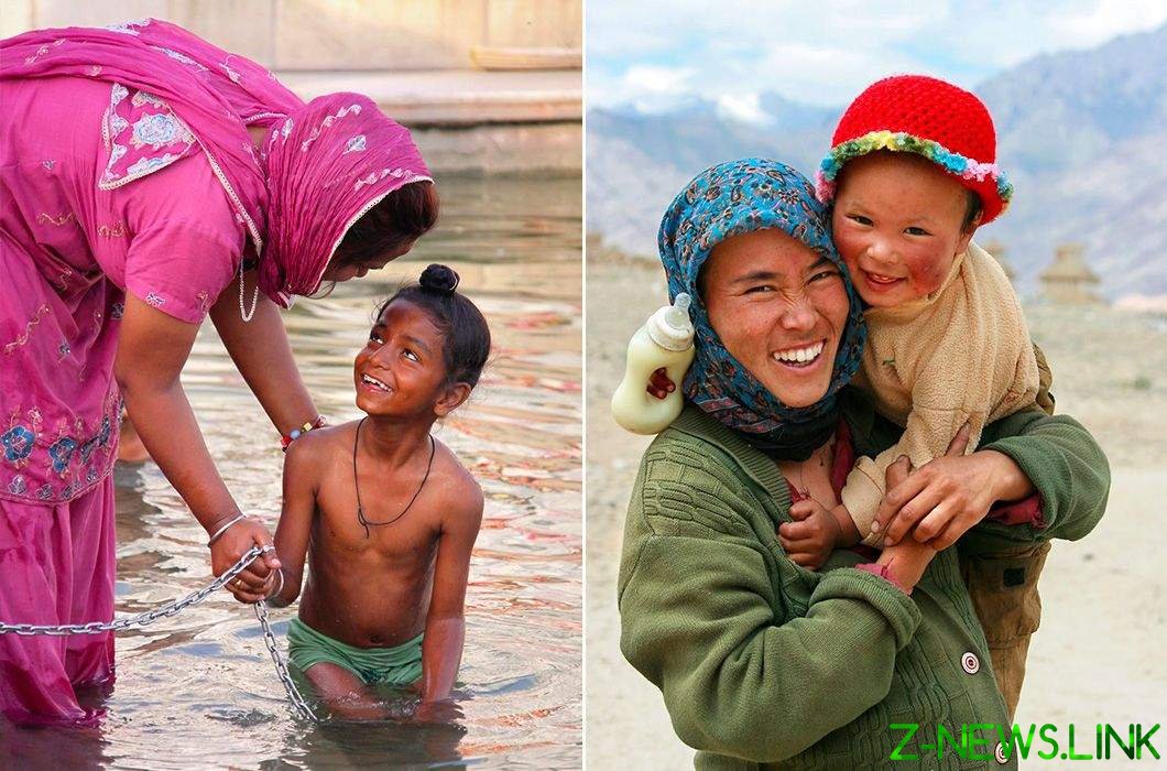 Фотограф показал, как выглядят мамы в разных странах. Фото