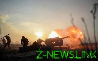 ООС: у Новозвановки применили артиллерийские системы калибра 122 мм