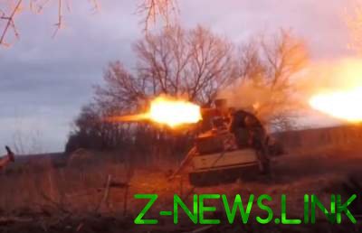 «Правый сектор» уничтожил ДЗОТ боевиков на Донбассе. Видео