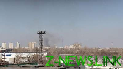 В Киеве вспыхнул серьезный пожар 