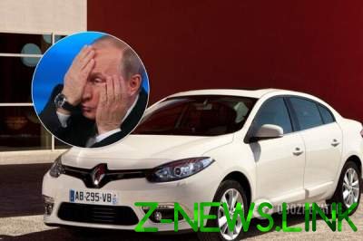В России угнали автомобиль Владимира Путина