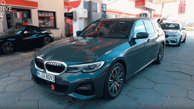 BMW 3-Series в кузове универсал засняли до официальной премьеры. Видео