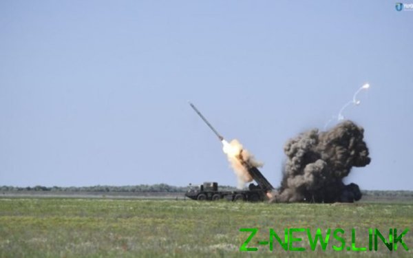 На Одесском полигоне испытали новые ракетные установки. Видео