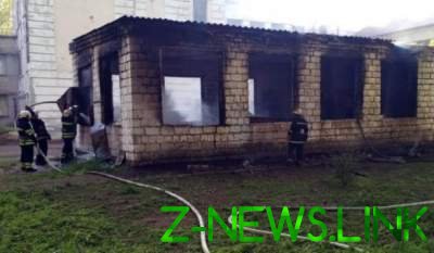 На Днепропетровщине сгорела школа